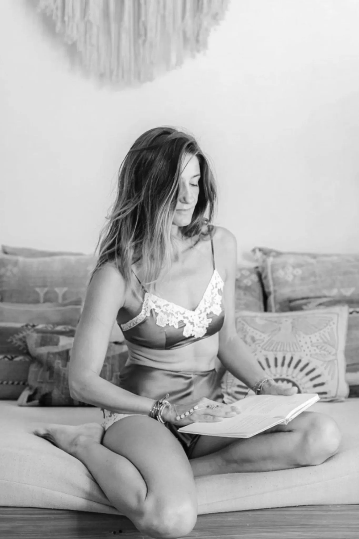 Bella Scalloped Lace Bralette>Miguelina Shop