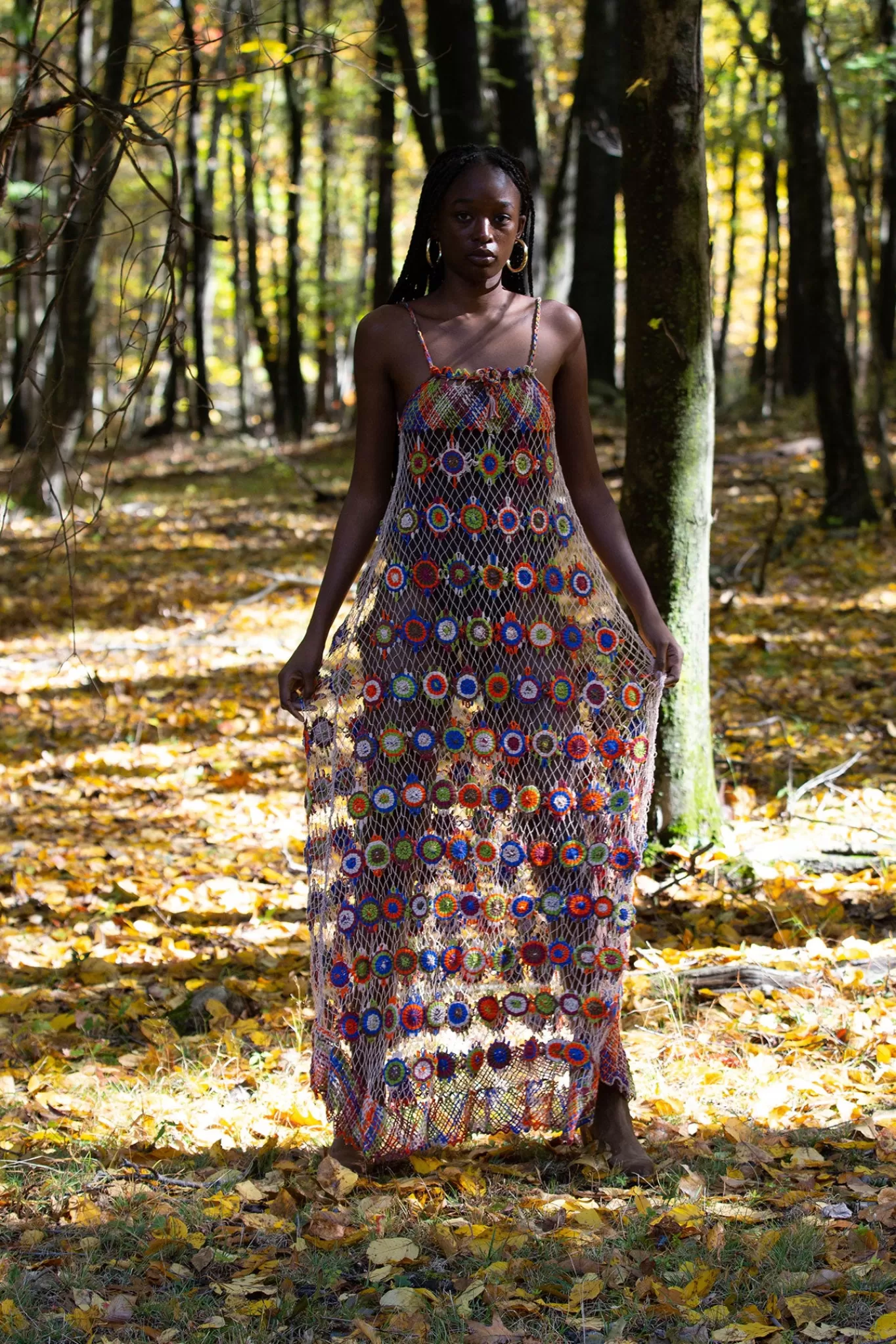 Cristiana Hand Knit Maxi Dress>Miguelina Discount