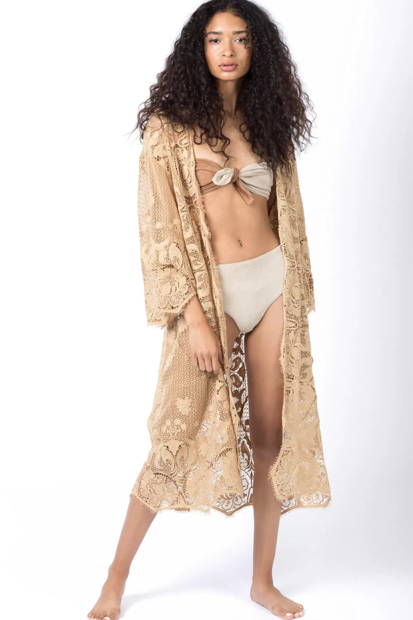 Dawn High-Waisted Bikini Bottom>Miguelina Cheap